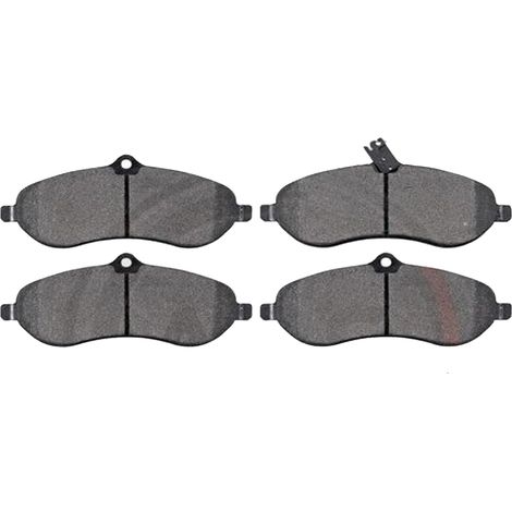 KIT PASTIGLIE FRENO ANTERIORI compatibile con CITROËN JUMPY / PIANALE PIATTO/TELAIO/FURGONATO (VF7) / PASTIGLIE FRENANTI AUTO OEM 37589, / SOSTITUZIONE DIRETTA / BASSA POLVERE / SILENZIOSO