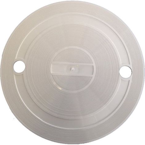 Couvercle de skimmer piscine 229 mm – Coloris blanc – Bonde de piscine pour usage professionnel – Référence 1215026 – Pool'S