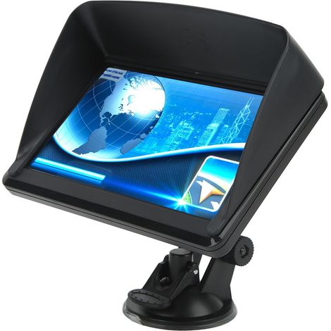 GPS universel pour voiture avec écran tactile haute définition de 7 pouces et support pour camionnette (1/5)