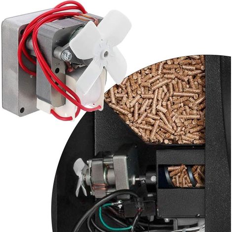 Moteur tarière pour Traeger et pour barbecues à granulés de bois Pitboss, unité d'entraînement de rechange 220 V 60 Hz avec plusieurs options de tr/min, accessoire de barbecue facile à