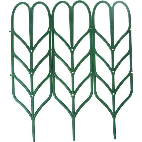 Lot de 3 supports de plantes à monter soi-même - Grille d'escalade artificielle - Outil de jardin Treillis - Pour Plantes Grimpantes Treillis Jardin Tuteurs Pour Plantes Treillis Plantes (1/4)