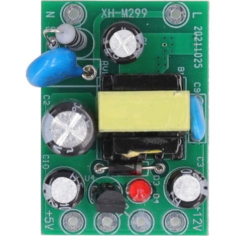 5 Pièces Module d'Alimentation AC/DC Isolé 110‑240V Entrée 12V 5V Sortie Accessoire (1/5)