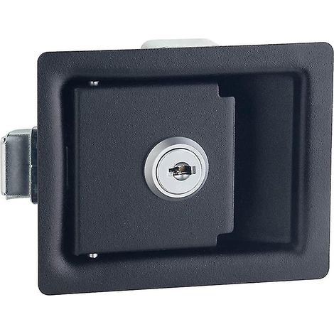 Verrou de porte de caravane/camping-car, verrou de poignée encastré robuste pour boîte à outils (1/5)