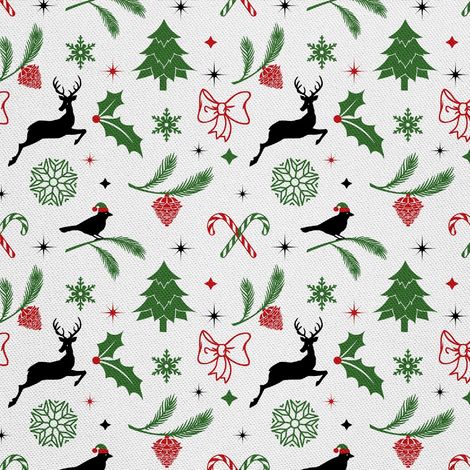 Tela decorativa para exteriores Oxford - Motivo navideño DX1874 (1/5)