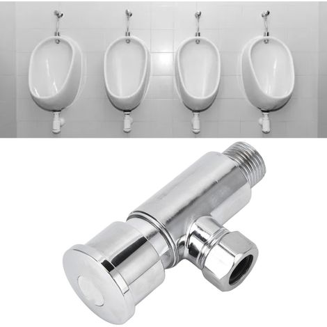 Soupape de chasse d'eau bouton poussoir en alliage zinc, kit réparation réservoir WC, pièce de rechange G1/2