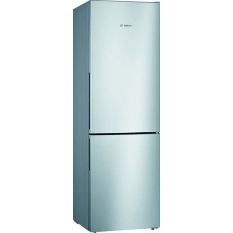 Bosch – Réfrigérateur combiné inversé 308L – Statique – 186 x 60 x 65 cm – Classe E – 2 portes – Congélateur en bas