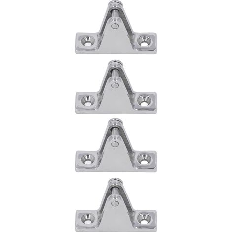 316 Stainless Steel Deck Hinges, Set of 4 for Boats (1/5)