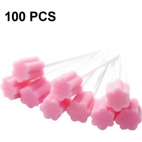 Sponge Oral - Stérile - Pour Soins Buccaux - 100 Pièces