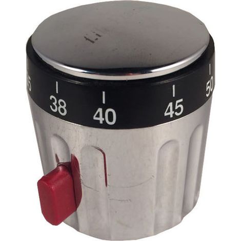Ricambio maniglia termostatica con pulsante cromo Albatros 4R22086600 (1/2)