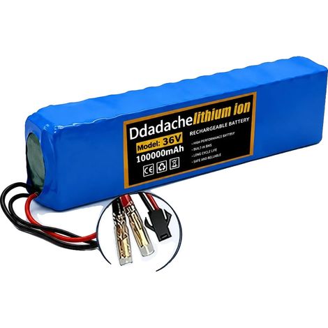 Batterie, capacité de 100Ah, système de gestion de batterie intégré, Balle-SM (1/2)