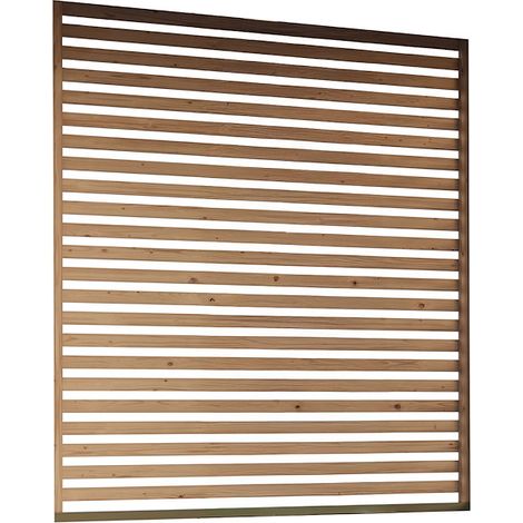 Cubeco Pavillon Lamellenwand natur