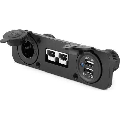 Chargeur USB 50 A 600 W avec prise allume-cigare, ignifugé et résistant aux flammes, pour navires, yachts et camping-cars. (1/5)