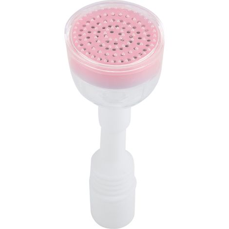Filtre Robinet Flexible - Purificateur Eau Abs Pvc - Rotation 360 Degrés Pour Cuisine Et Lavage Légumes - Rose - 1 Pièce (1/5)