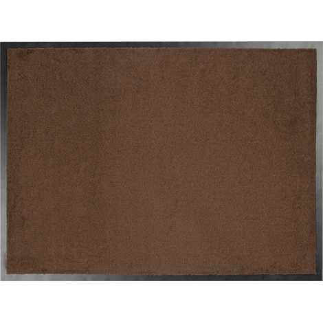 Tapis de Porte Paillasson d'entrée Performa Marron 97 90 x 120 cm (1/5)