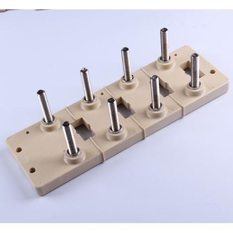 Bloc de bornes ignifugé basse fréquence à carte unique, bloc de bornes régulateur de tension de générateur 314 avec filetage de 12 mm.