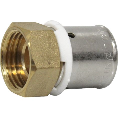 Raccord PER à sertir Ø20x1,9 - Femelle écrou Libre 1/2" (15/21) - IBP Bänninger (1/4)