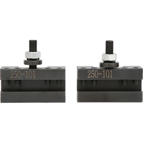 2 Pièces Outil de Perçage Rapide en Acier au Carbone Très Dur pour CNC 250-101 (1/5)