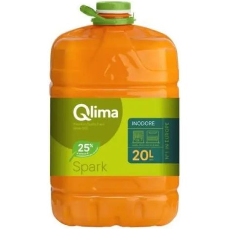 Qlima Kristal Spark 20 l flüssiger Brennstoff für Heizöfen (1/2)