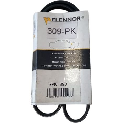 3pk890 cinghia poly-v alternatore servizi marca flennor (1/5)