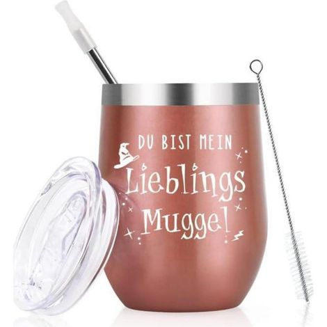 Kaffeebecher 350ml 12oz 12oz (350ml) Lieblings Muggel - Ros&xE9gold (1/5)