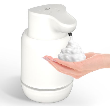 Automatischer Seifenspender – 200 ml – Berührungsloser Flüssigseifenspender mit Infrarotsensor – Geeignet für Badezimmer, Küchen, Toiletten, Hotels und Restaurants – Schwarz