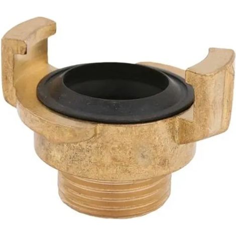 JS Raccordo rapido con filettatura esterna, DN20, 3/4'', ottone, KTW + W270, GA33202000001