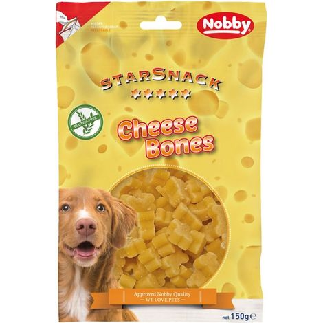 Nobby Hundesnack Adult glutenfrei StarSnack 150 g Cheese Bones