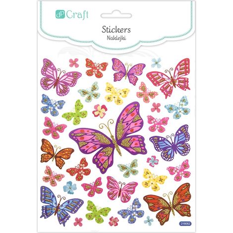 Pegatinas decorativas de mariposas de colores para primavera, 35 unidades.