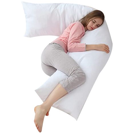 Oreiller long et moelleux pour adulte, noyau traversin-AquaForge (1/3)