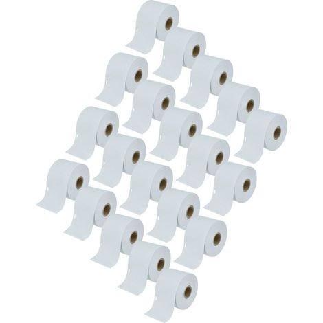 vhbw 20x Label Roll 62mm x 106mm (250 Label) compatible with Dymo LabelWriter 400 Turbo, 400 Duo, 400, 320, 330 Label Maker (1/4)