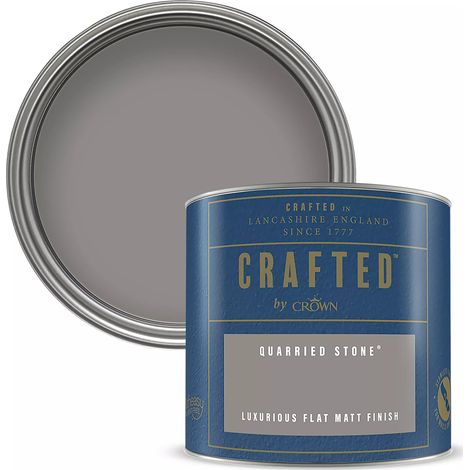 Crown Crafted Luxurious Flat Matt Emulsion 125ml (1/3)