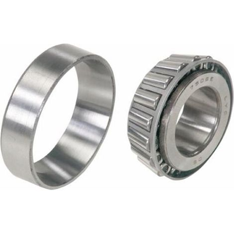 1 Roulement à rouleaux coniques 30206, acier durable, diamètre 30-62mm, rotation stable, pour machines-outils (1/5)