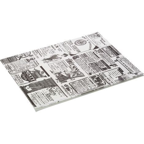 Papier à burger anti-graisse blanc 28 x 34 cm WRAP & GO - Was Germany (1/2)