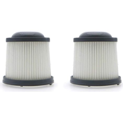 Lot de 2 filtres de rechange pour filtres Black & Decker pour aspirateurs PVF110, PHV1210 et PHV1810, compatibles avec la pièce 90552433 (1/5)