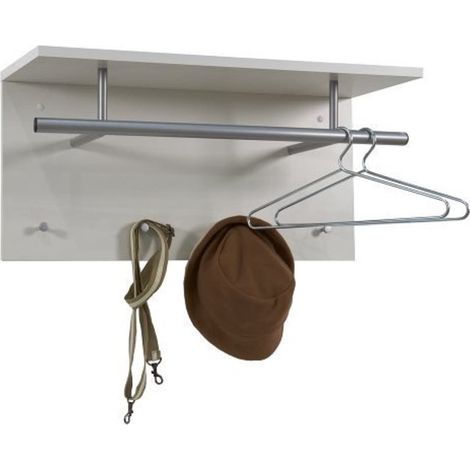 13Casa - Vienna B1 - Appendiabiti. Dim: 72x29,5x35 h cm. Col: Bianco. Mat: Nobilitato. (1/5)