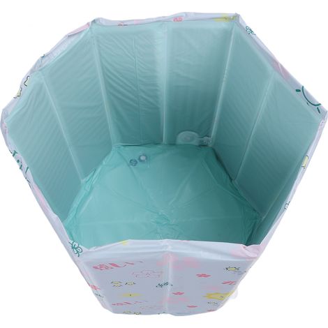 Baignoire pliable Portable, baignoire de trempage glacée chaude universelle pour adultes et enfants, utilisation toute l'année 70x66cm / 27.6x26.0in (1/5)