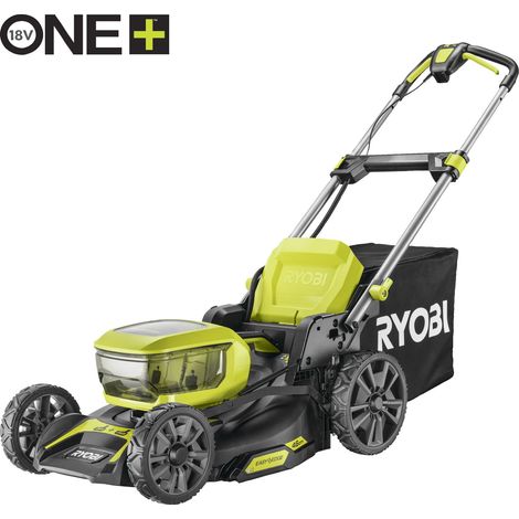 Ryobi 18 V ONE+ Brushless Akku-Rasenmäher RY18LMX46A-0, Schnittbreite 46 cm, ohne Akku und Ladegerät