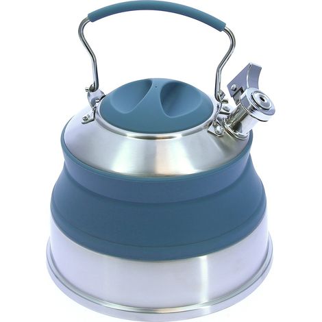 Bouilloire sifflante rétractable 2L INCASA (1/5)