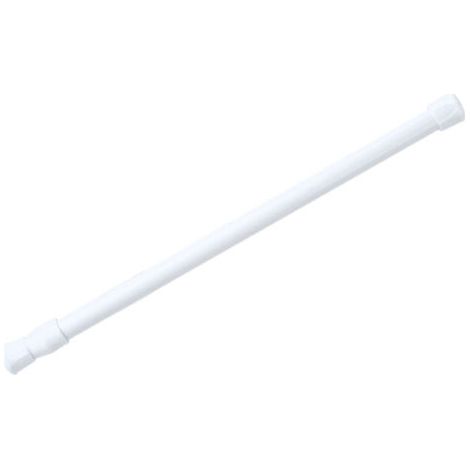 Barre de tension réglable à ressort, tringle à rideau de douche extensible, pour placard, fenêtre, tringle à rideaux, sans perçage, installation facile