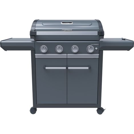 BBQ Gaz Campingaz PREMIUM 4 S 37287 - Grille Culinary et plancha fonte à rebords - Réchaud