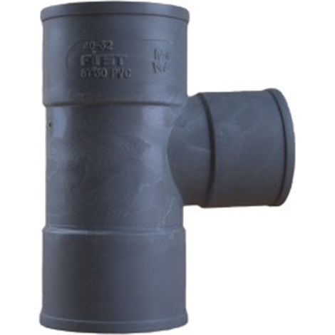Culotte PVC réduite Ø40 x 32 Femelle Femelle 87°30 - First Plast (1/5)