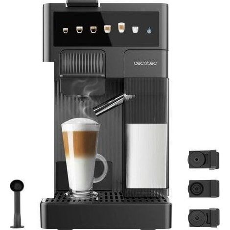 Cecotec FreeStyle Latte T Kaffeemaschine grau 20 bar