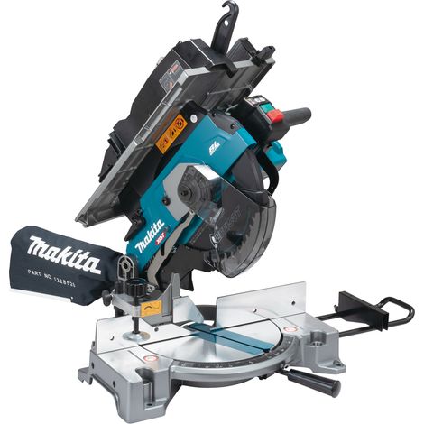 Sega combinata Makita LH001GZ 40V XGT 260 mm troncatrice e sega banco brushless