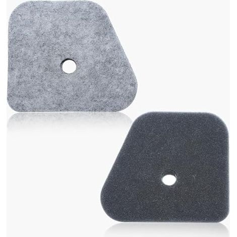 Lot de 2 Filtre à Air pour STIHL FS90 FC90 FS94 FS100 FC100 FS110 FC110 FS130 Débroussailleuse 4 Mixte Moteur, Remplace pour 4180-120-1800 (1/3)