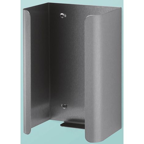 Reserverollenhalter für 2 Rollen Edelstahl, Aufputz