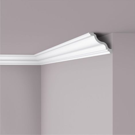 NMC WT11-box WALLSTYL Noel Marquet 1 carton 6 pièces Corniche design intemporel classique blanc 12 m (1/4)