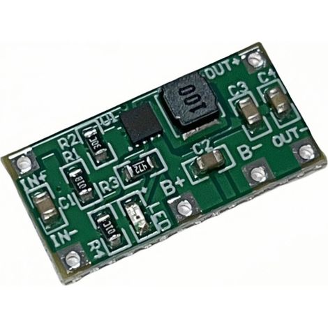 Module abaisseur 3,7 V à 1,5 V  batterie au lithium 4,2 V remplacée par une pile sèche AA  microcontrôleur remplace la pile AAA. (1/2)