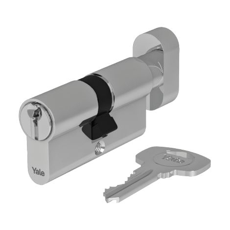 Yale Profilzylinder 500 Plus - Knaufzylinder, 30/30, 3 Schlüssel