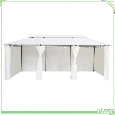 Belvédère - FAFEICY - 310073 - Avec rideaux latéraux - 600x298x270 cm - 100% polyester (1/5)
