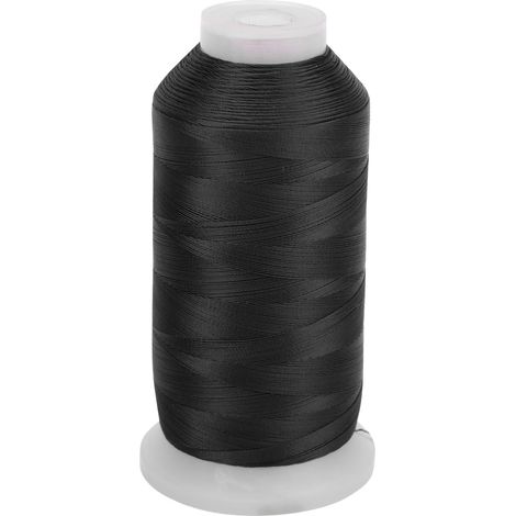 Sewing Machine Thread Low Disconnection Rate Better Lubricity Embroidery Thread for Home Use SewingBlack (1/5)